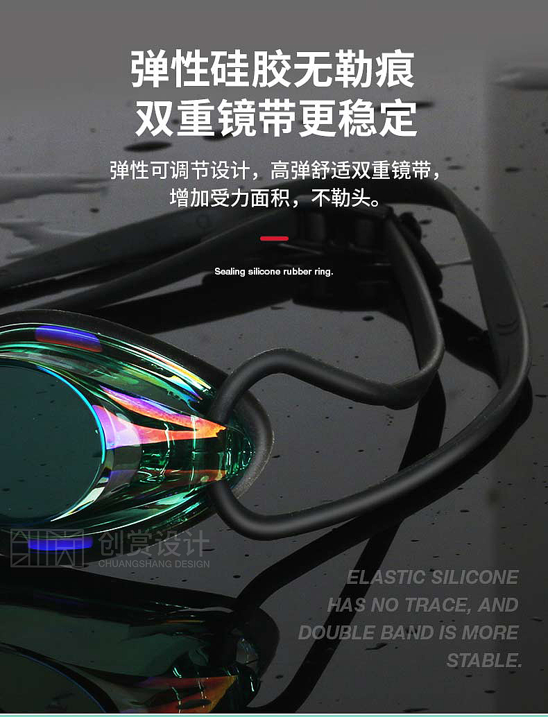 泳镜产品详情页设计