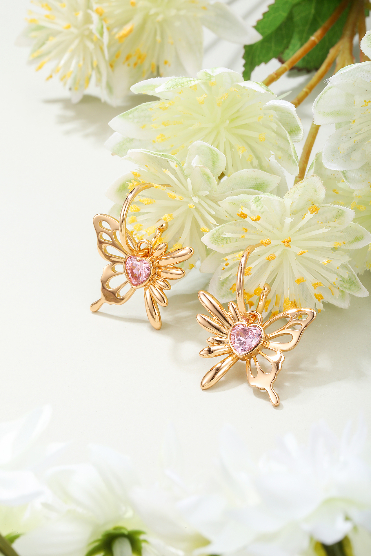 【珠宝拍摄】电商春季风格场景图拍摄 饰品首饰拍摄