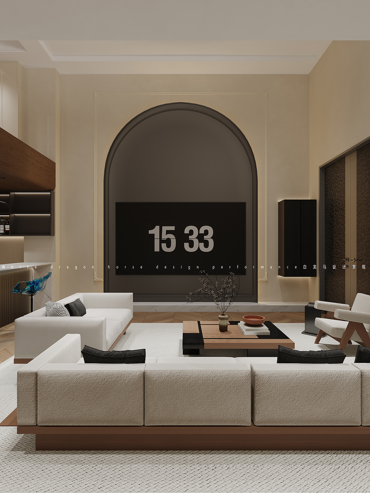 美拉德色系别墅案例