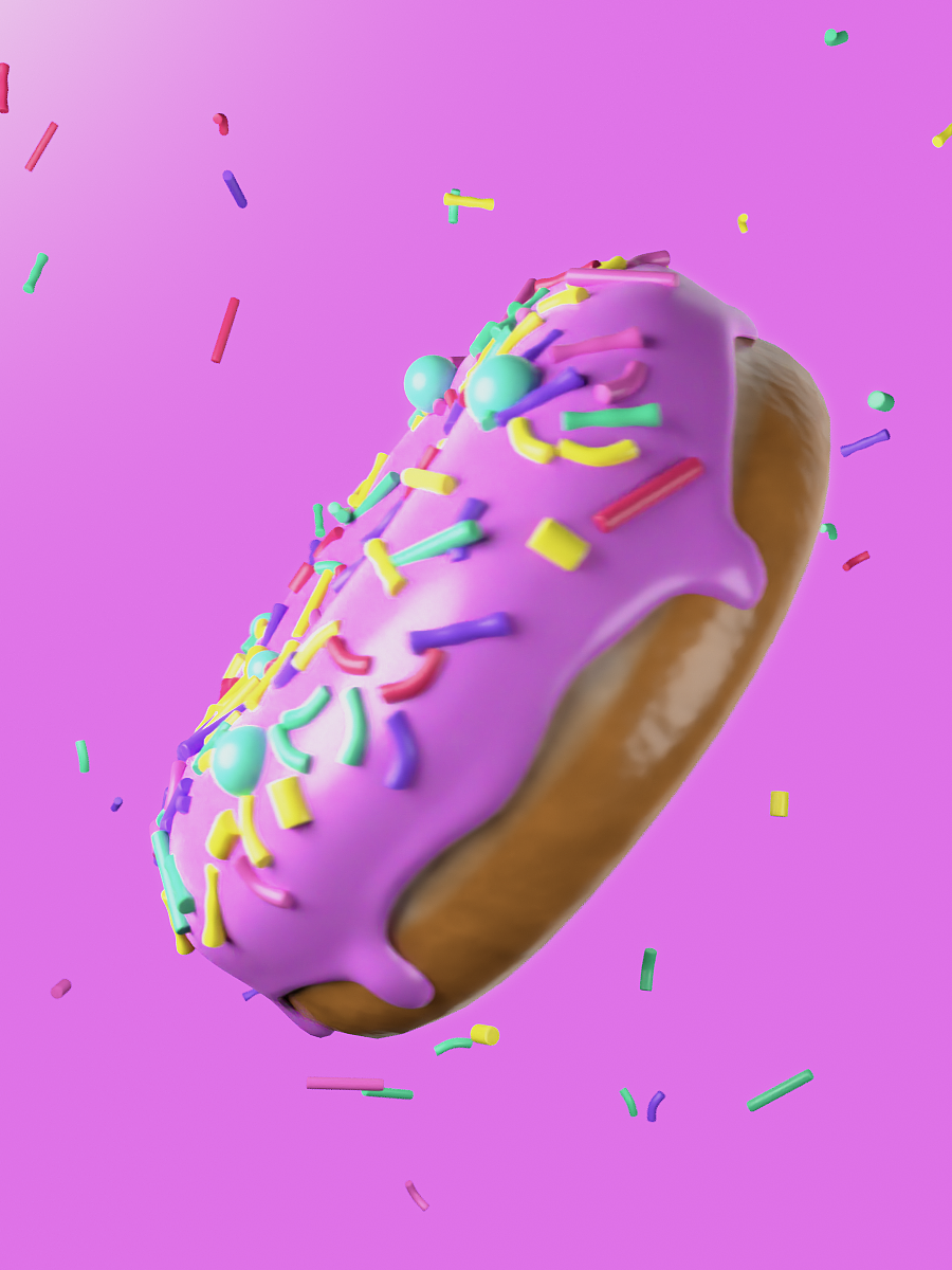 blender甜甜圈动画（图ZMzI3MTA3NzYw） - 其他三维 - 站酷设计师Carrie啊凯粒粒原创素材 - 站酷ZCOOL
