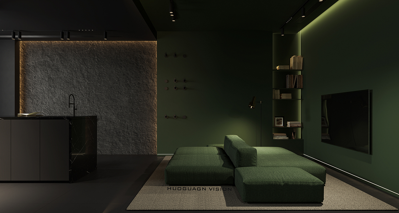 暗黑 客餐厅 之 绿野仙踪（图ZMzIyMTc5Nzcy） - 家装设计 - 站酷设计师火光表现原创素材 - 站酷ZCOOL