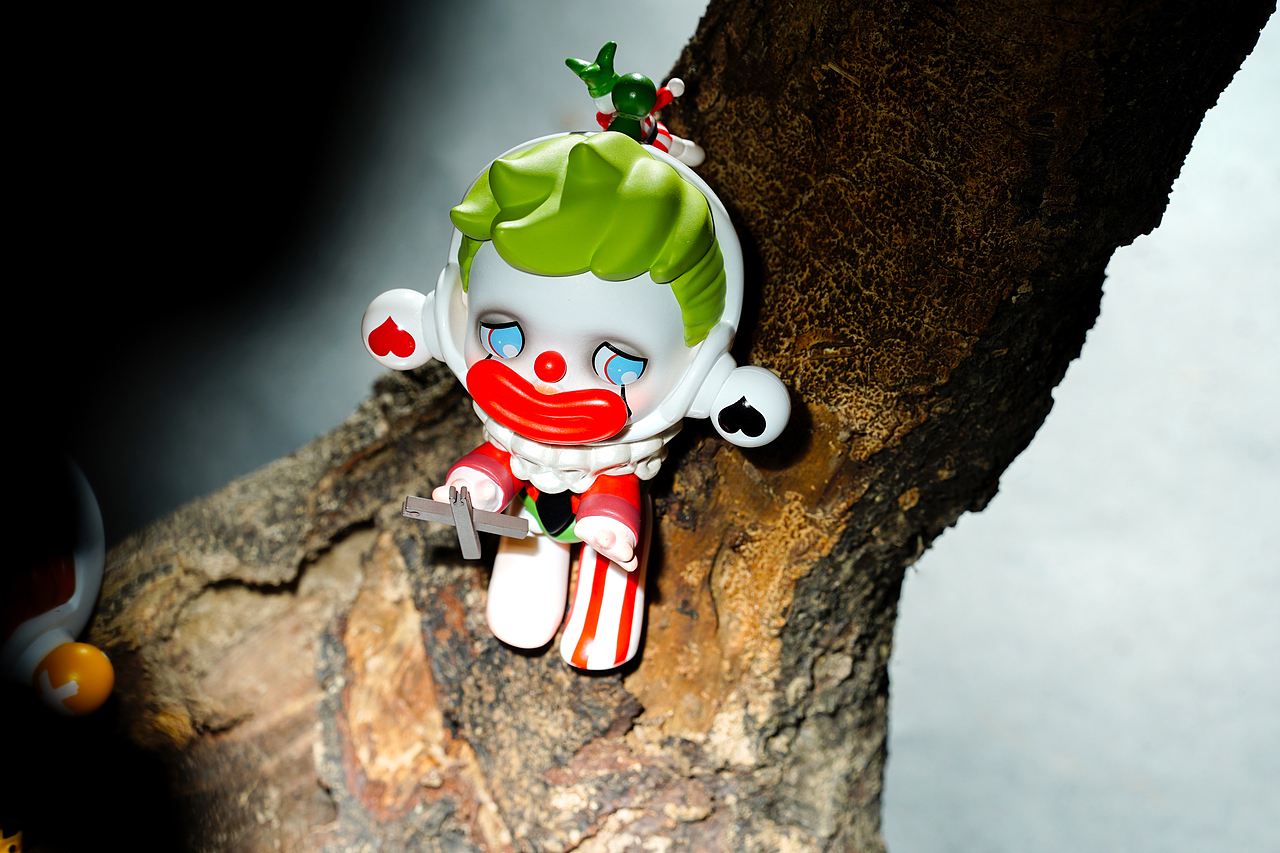 popmart泡泡玛特skullpanda系列sp人生如戏盲盒手办