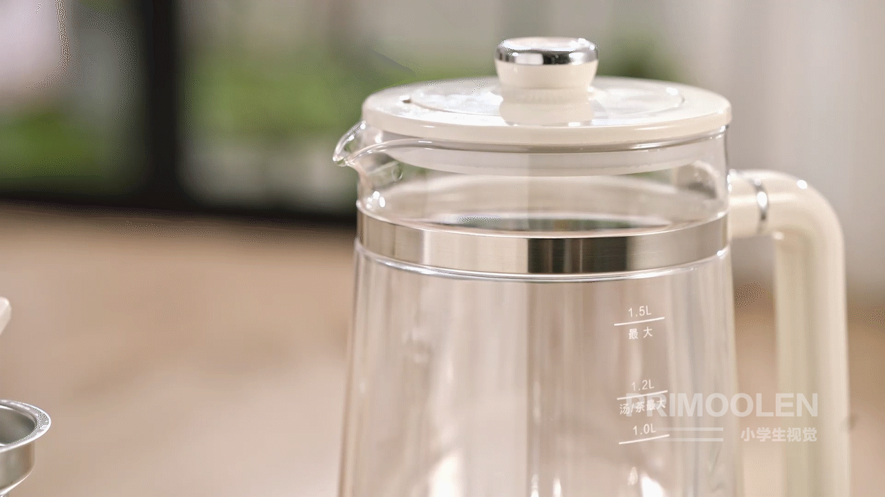 美的x小学生 |电商主图视频 双层养生壶（图ZMzEwMTY4MzQw） - 产品摄影 - 站酷设计师小学生视频号原创素材 - 站酷ZCOOL