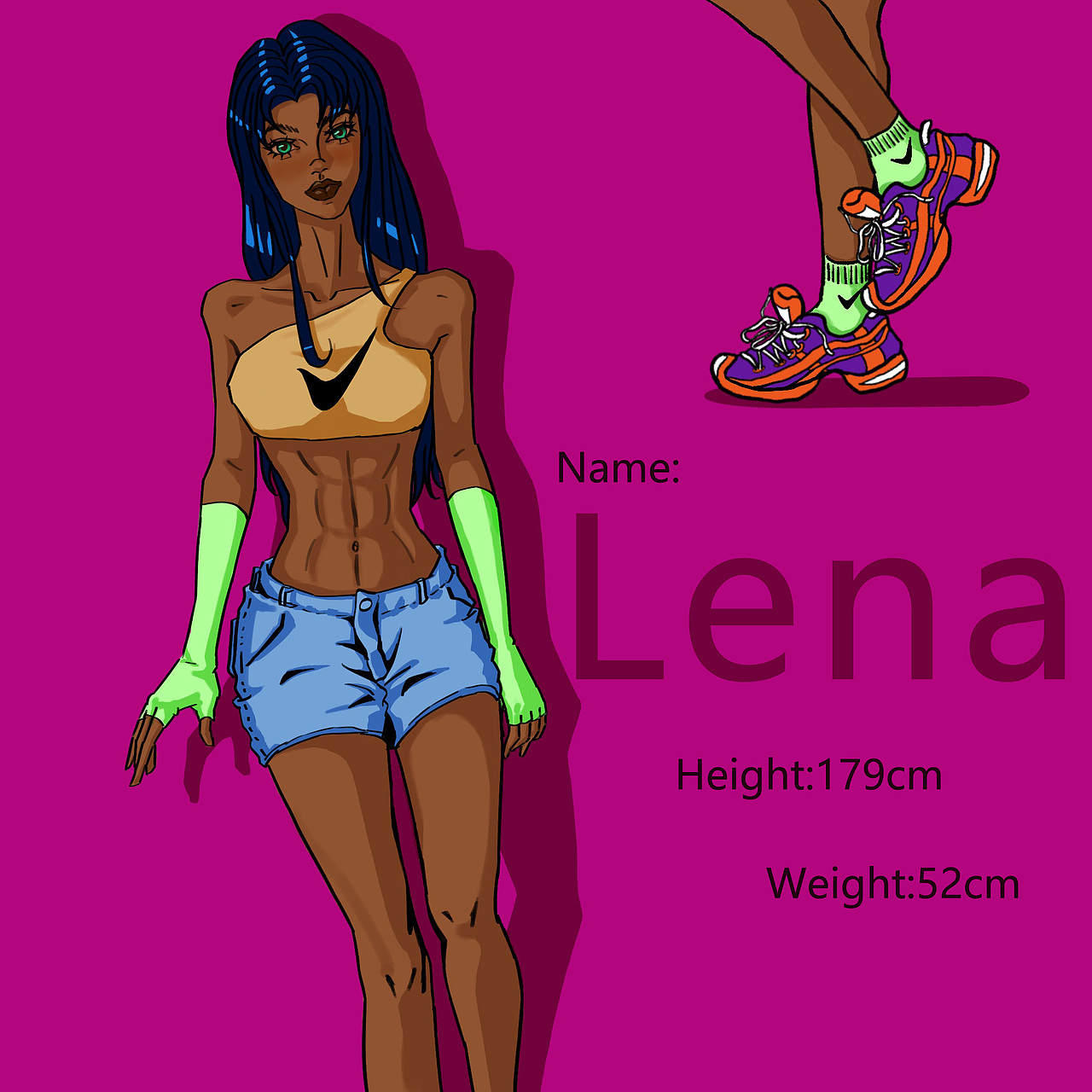 人物创作-Lena