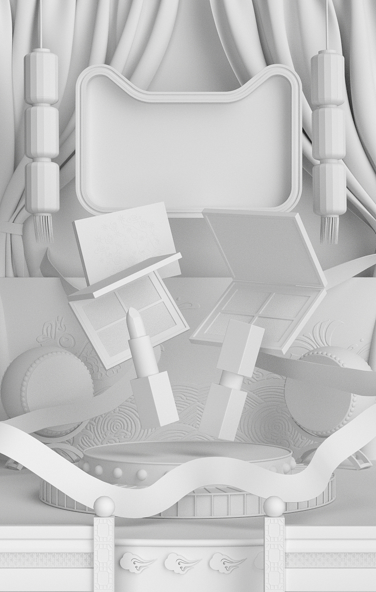 C4D动态海报（图ZMzMxMDEwNTAw） - 场景 - 站酷设计师Vanillah原创素材 - 站酷ZCOOL