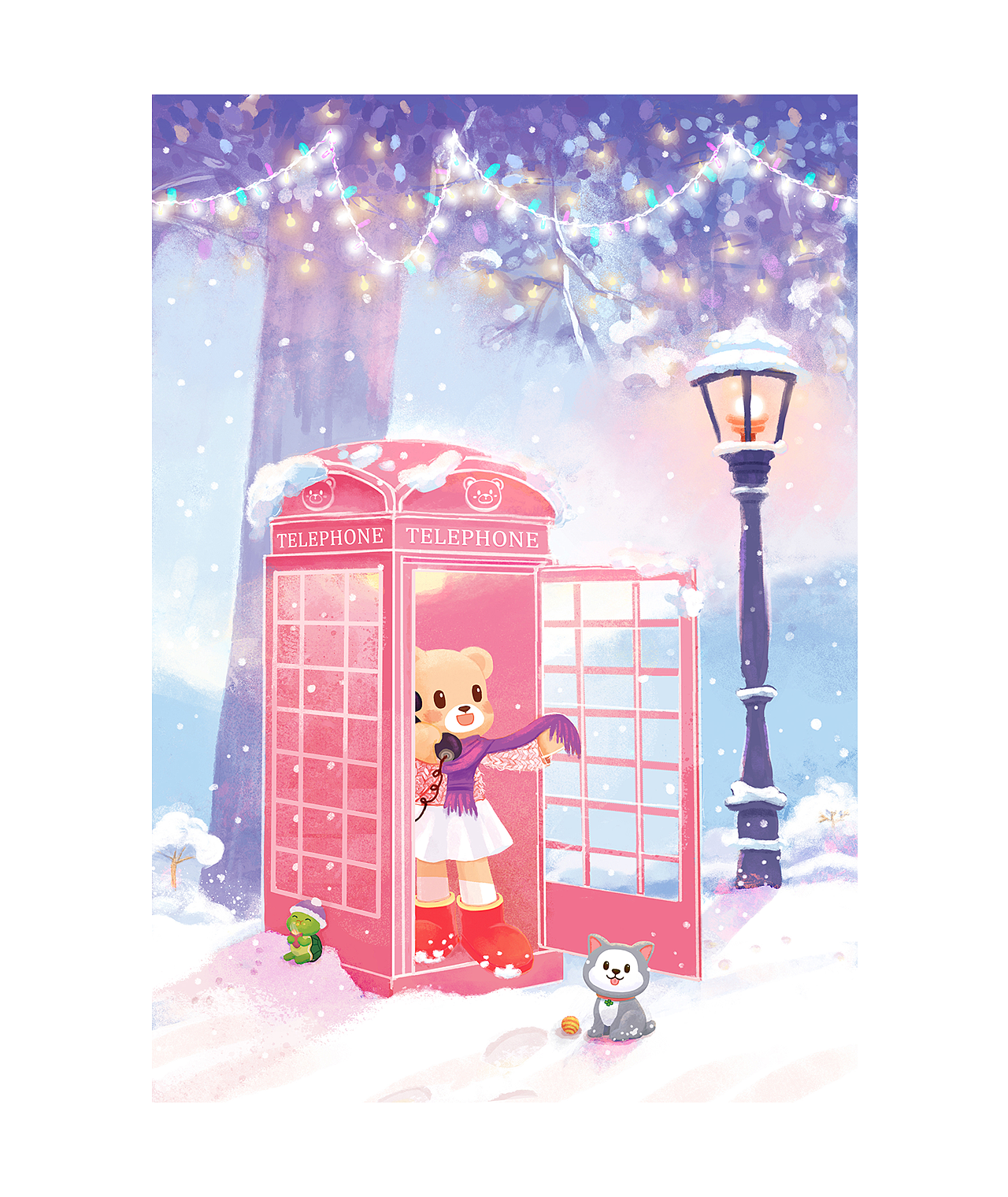 创意儿童绘本插画