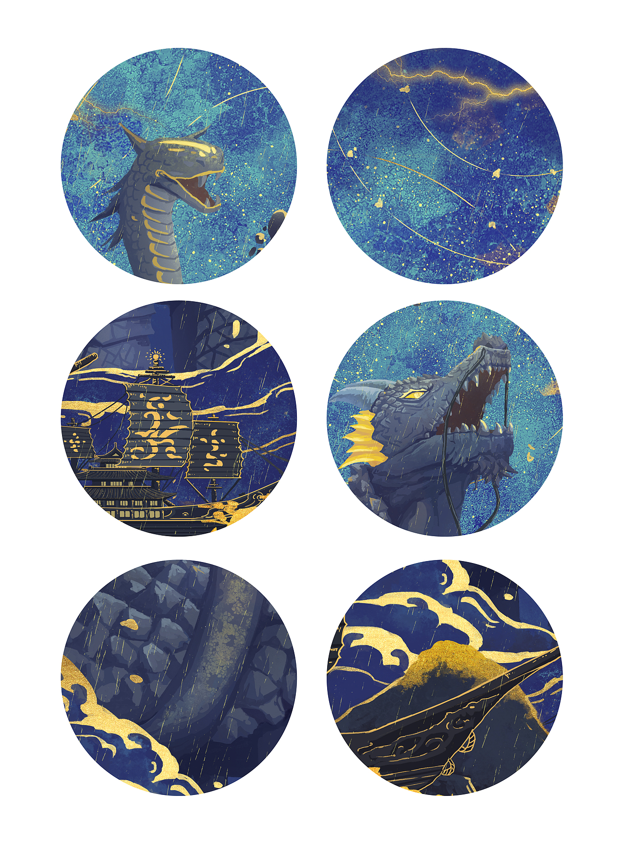 防岩彩【神兽】系列