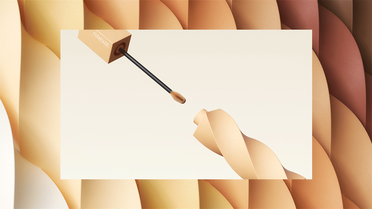 C4D三维动态 — 粉底液产品动画（图ZMzI5MjU0NTUy） - 场景 - 站酷设计师LY_凉柚原创素材 - 站酷ZCOOL