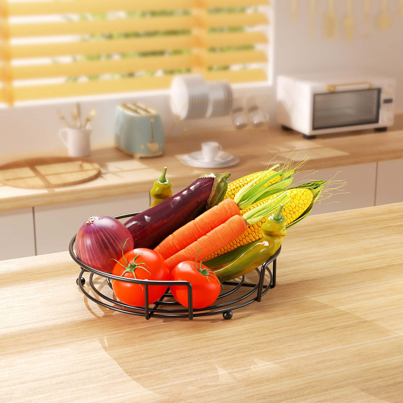 空气炸锅纸收纳架