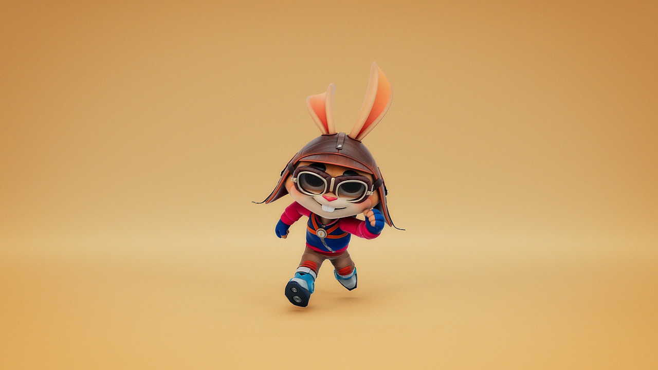 耍酷的兔子-卡达利工作室