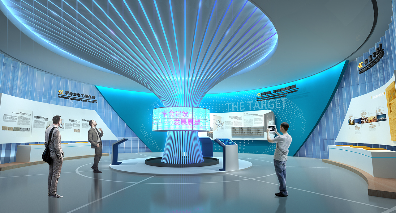 企业馆概念稿（图ZMzA0OTAxOTQ4） - 展陈设计 - 站酷设计师脑袋KK原创素材 - 站酷ZCOOL