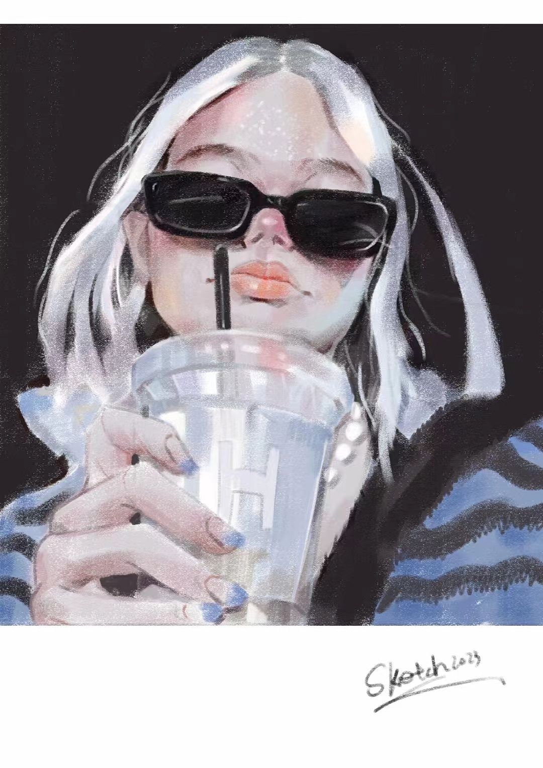 2023的拍立得画画日记