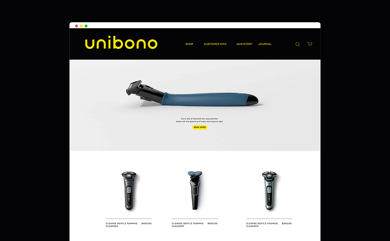 unibono 运宝 · 理容品牌 | ABD案例