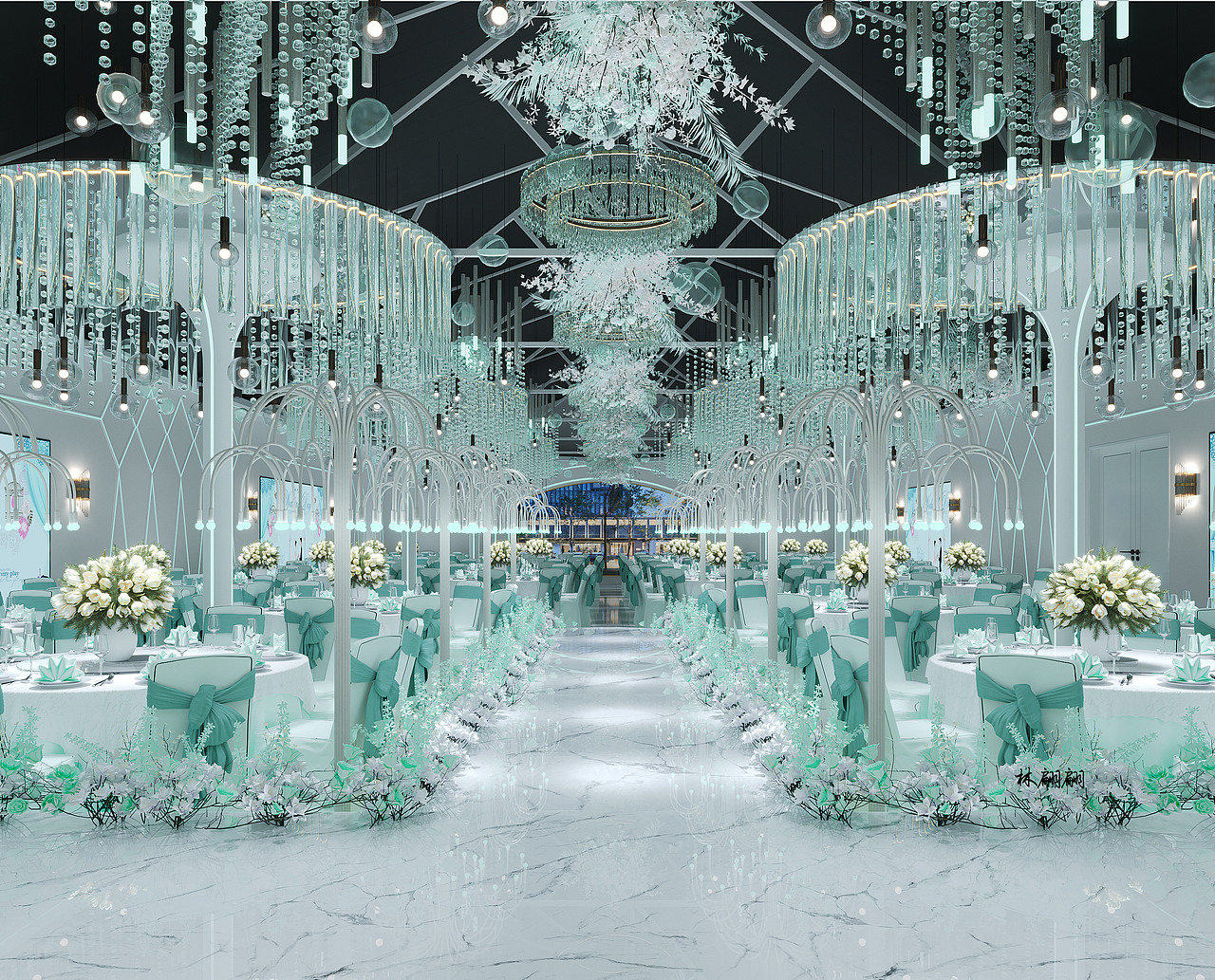 宴会厅设计|以爱为礼,完美一生