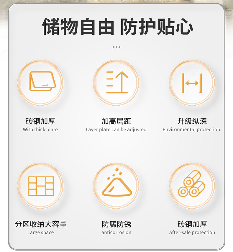 厨房储物柜--谁能拒绝一个这么能装的储物柜呢??