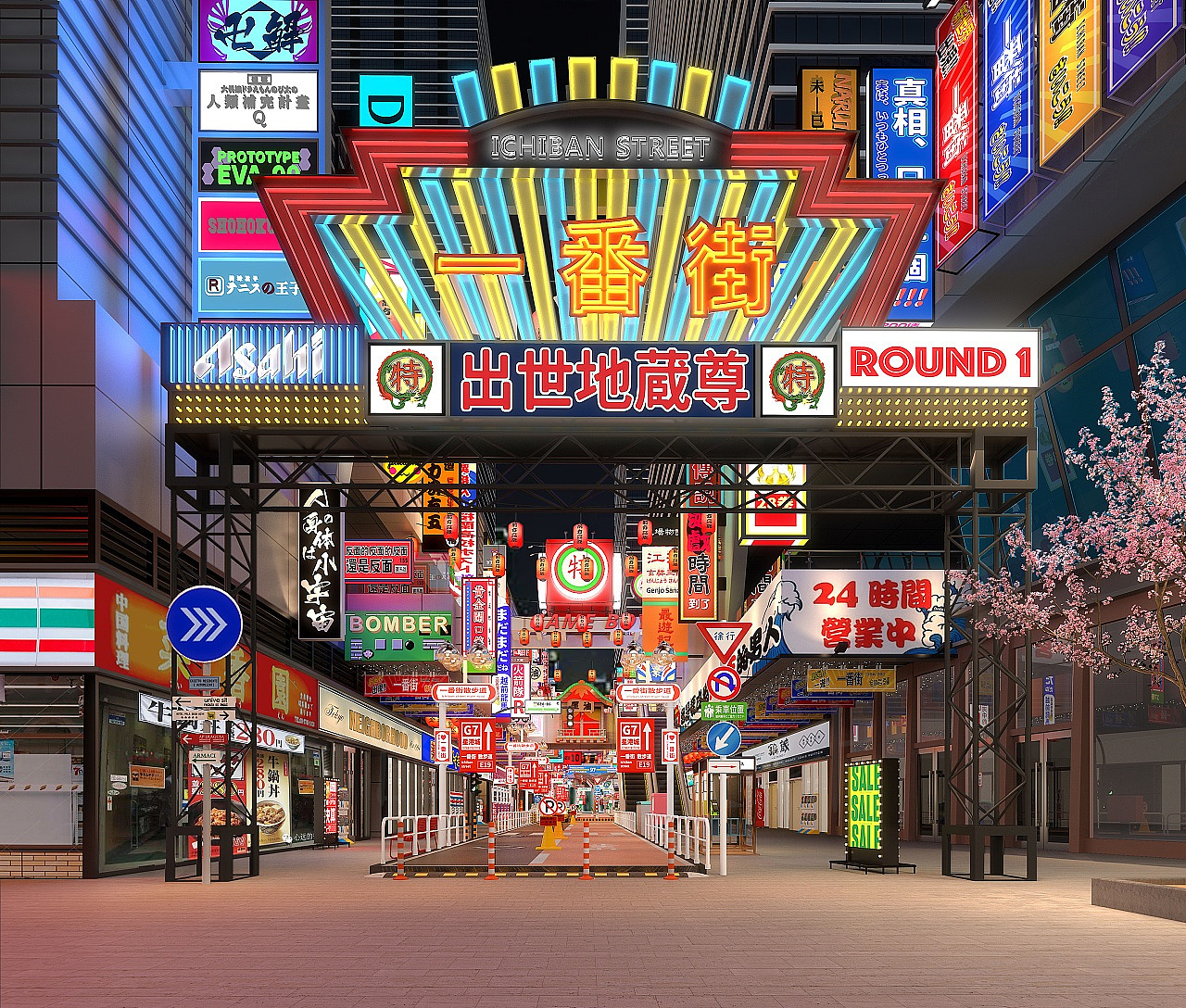 高颜值的网红街区，这次更美啦（图ZMzA4Mzk4MTQ0） - 商业空间设计 - 站酷设计师S子衿设计原创素材 - 站酷ZCOOL