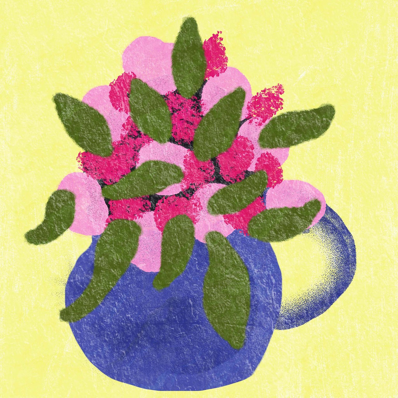 四月的涂涂画画