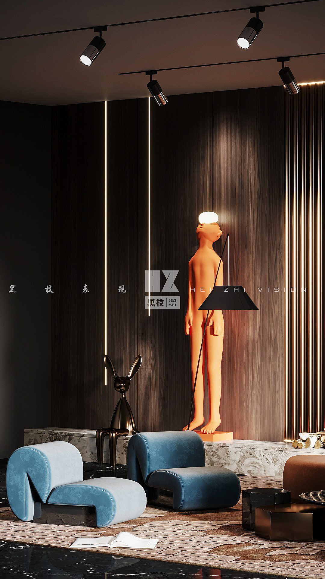 Crocuswall / 黑枝表现（图ZMzExMjkyNDg4） - 家装设计 - 站酷设计师黑枝表现原创素材 - 站酷ZCOOL