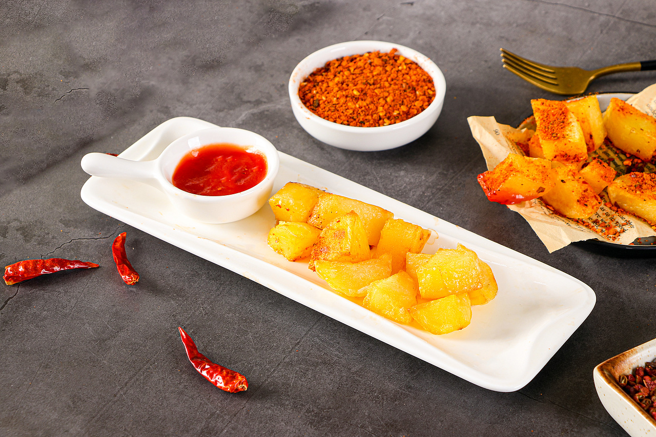 烧烤烤串辣椒粉 菜单菜品 炒面玉米拌黄瓜下饭菜拌饭