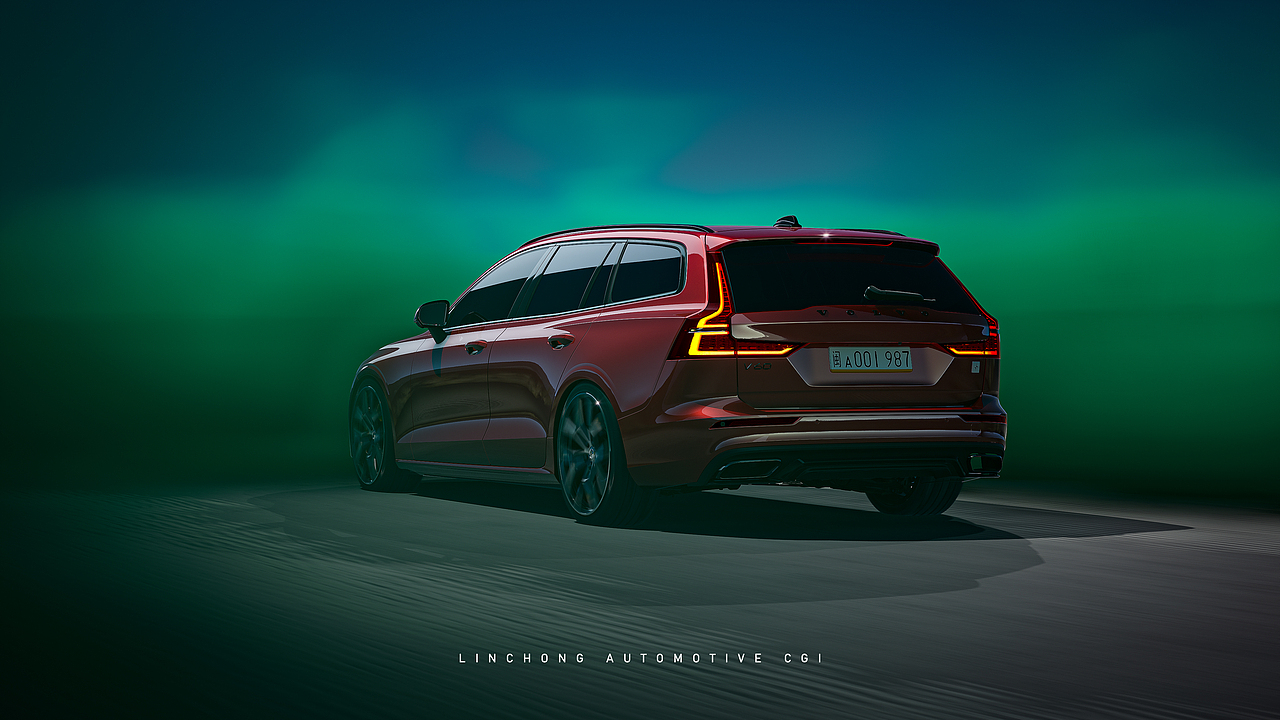 UE5 Volvo V60（图ZMzU2NjU3NzA4） - 机械/交通 - 站酷设计师Tommy_林冲原创素材 - 站酷ZCOOL