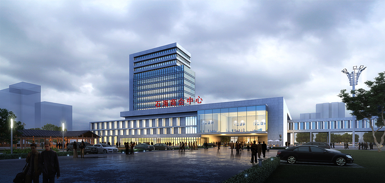 建筑室外效果图（图ZMzY2NDA2MDg0） - 建筑/空间 - 站酷设计师ASK_GZ原创素材 - 站酷ZCOOL