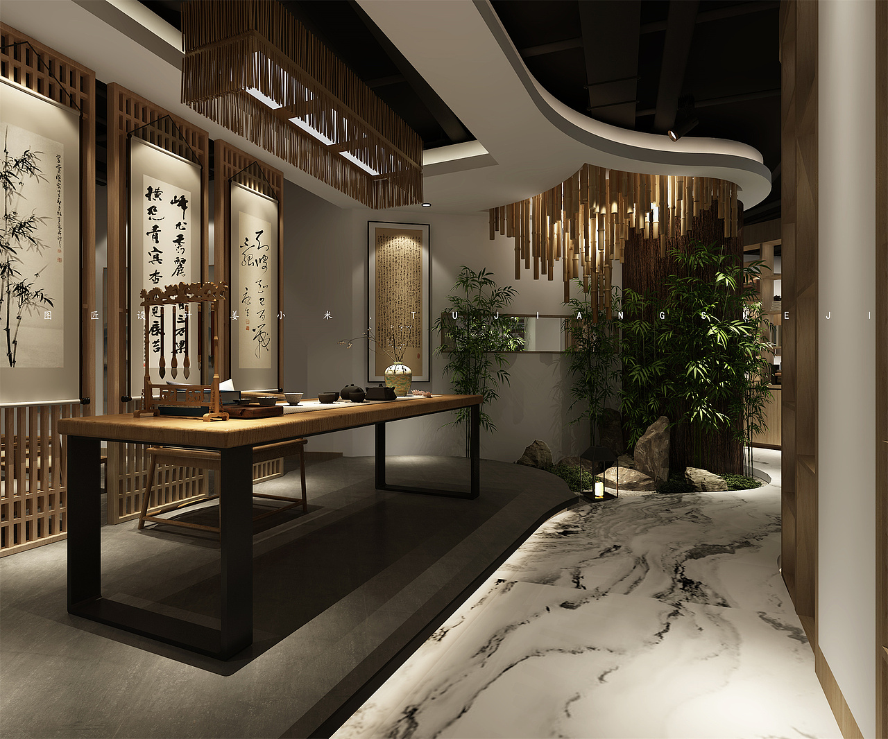 茶亭 | 一处茶馆空间设计