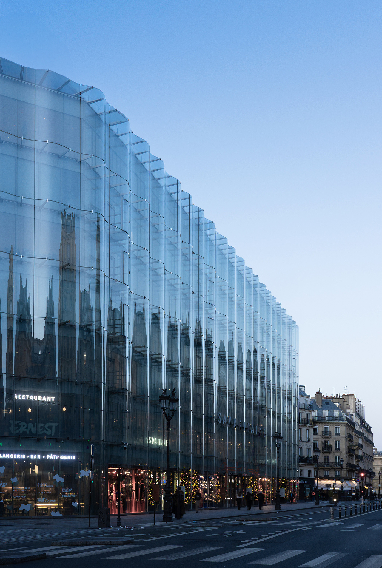 建筑摄影 | 巴黎莎玛丽丹百货 SANAA改造设计