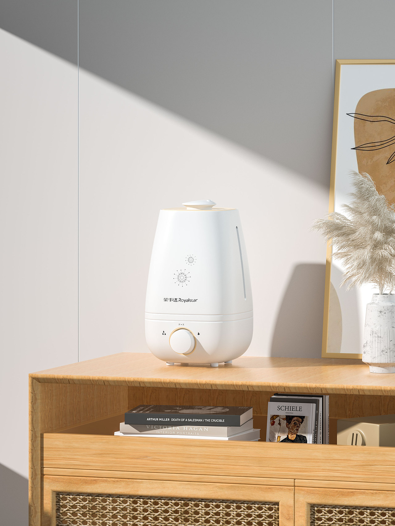 「產(chǎn)品渲染」一組加濕器場(chǎng)景渲染（圖ZMzM4MjMwMzMy） - 生活用品 - 站酷設(shè)計(jì)師碧海青天C4D原創(chuàng)素材 - 站酷ZCOOL