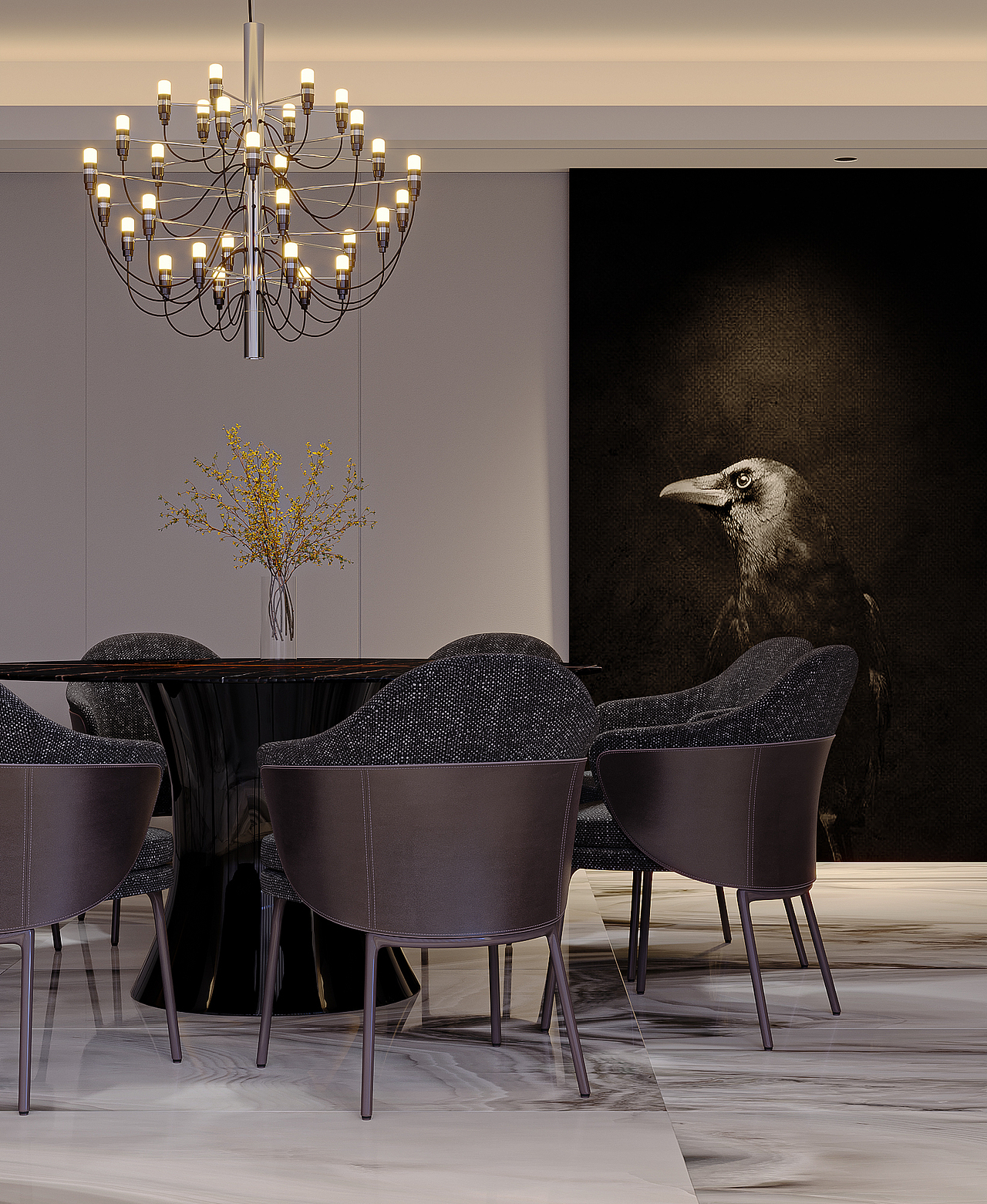 玖丨霸道与温柔共存（图ZMzExMTE3MTUy） - 家装设计 - 站酷设计师木梵空间设计表现原创素材 - 站酷ZCOOL