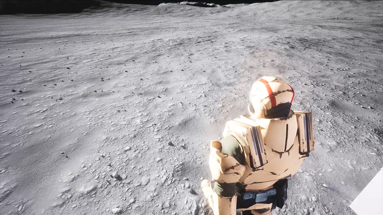 虚幻引擎5 | UE5渲染 CG | 《流浪月球》个人作品