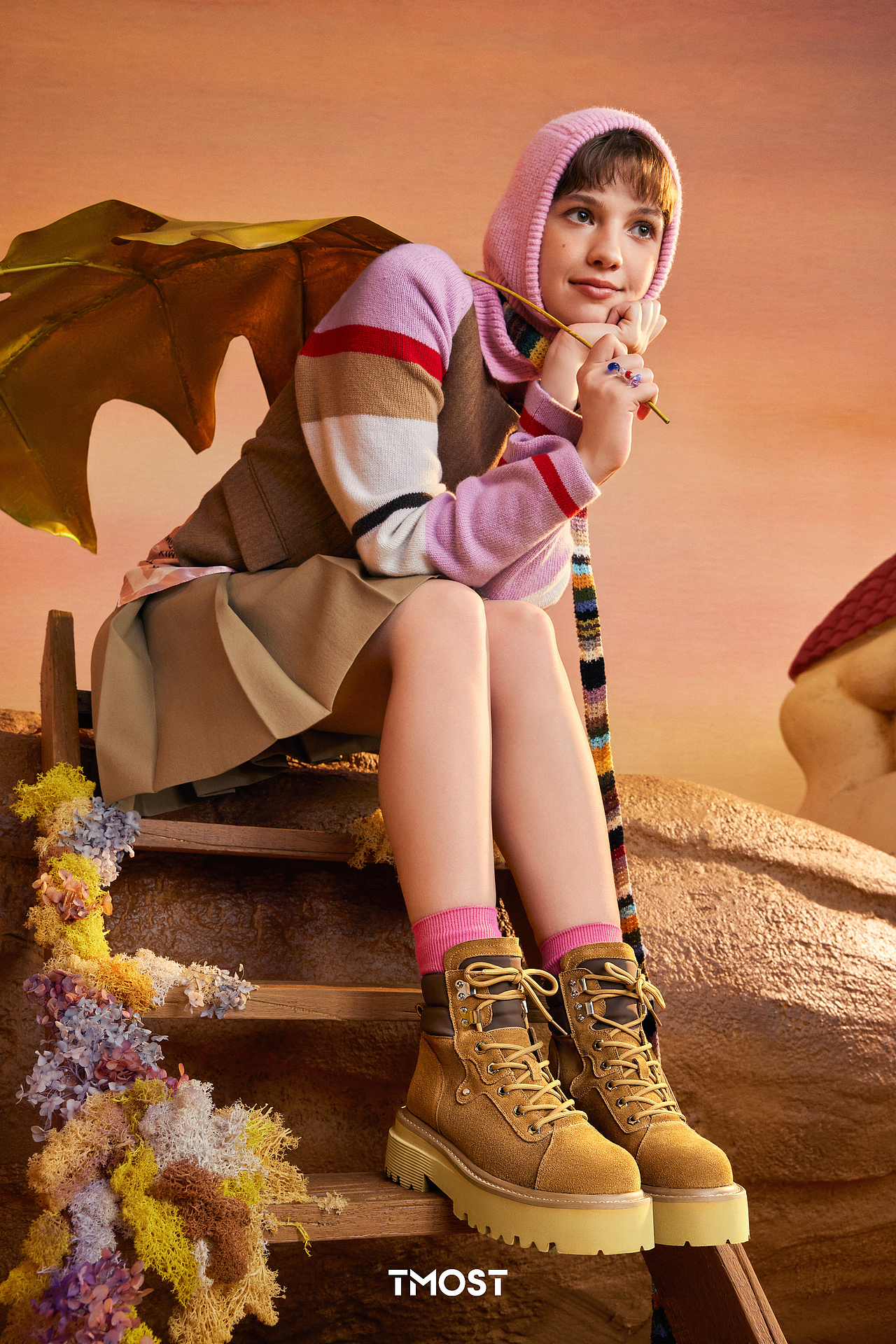 女鞋形象|天美意游野猎人