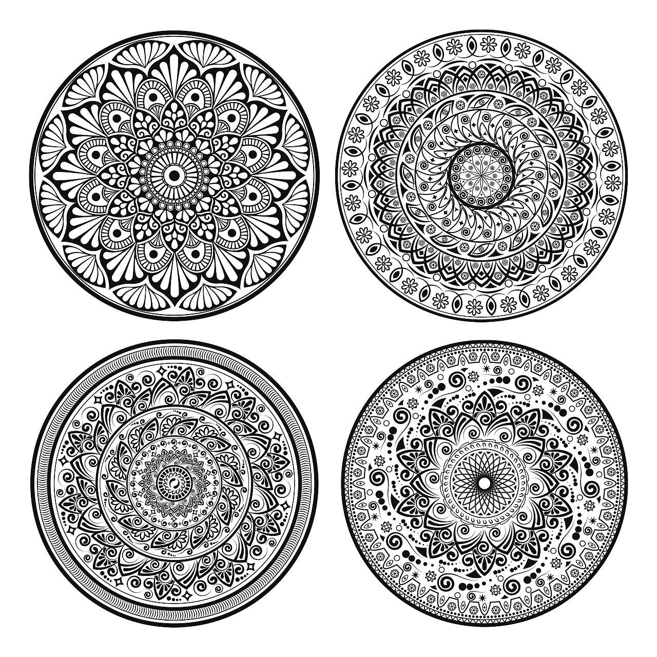 插画包装【曼陀罗花纹】