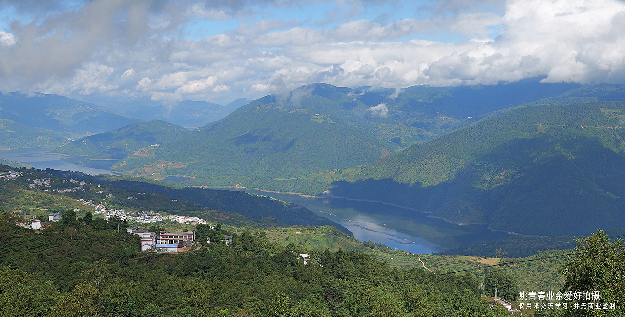 云南临沧凤庆县大寺乡澜沧江自然风光姚青春2023老家拍摄照片