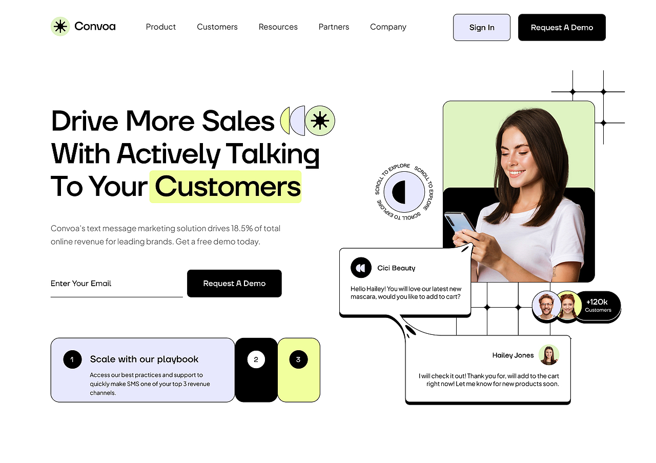Convoa - 品牌推广 | SaaS 营销初创公司