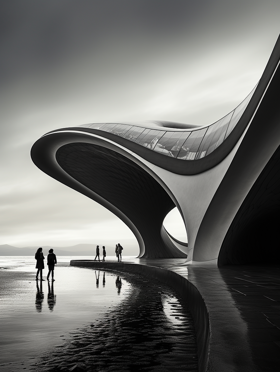 黑沙滩·建筑-2（图ZMzUwNTI0Mjgw） - AI作品 - 站酷设计师谢谢0原创素材 - 站酷ZCOOL