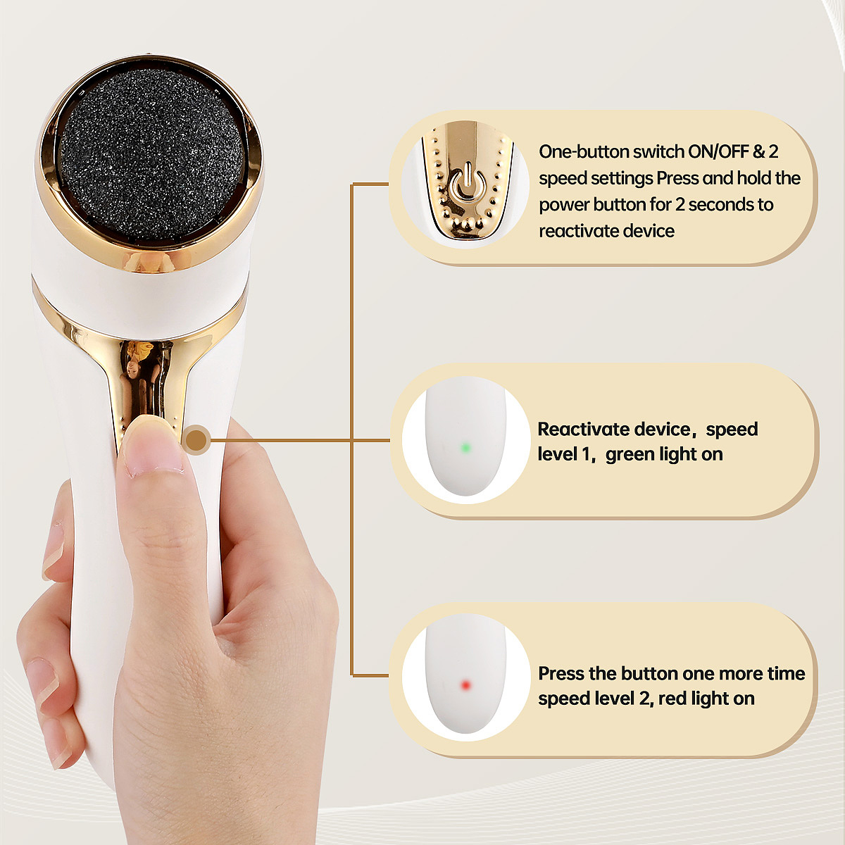 亚马逊TNA05001d死皮打磨机