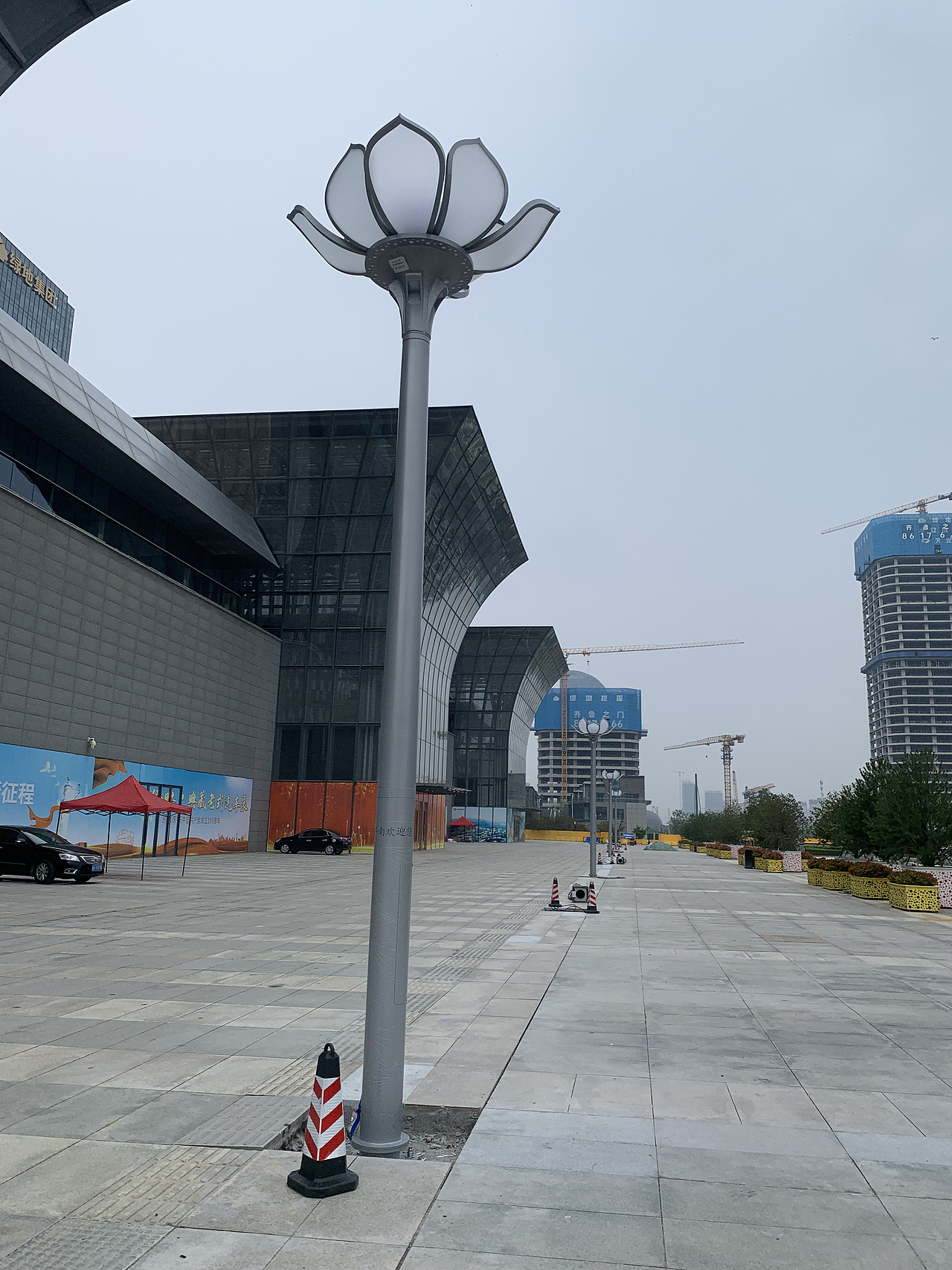 莲花景观庭院灯高铁站路灯新款世博光电工厂