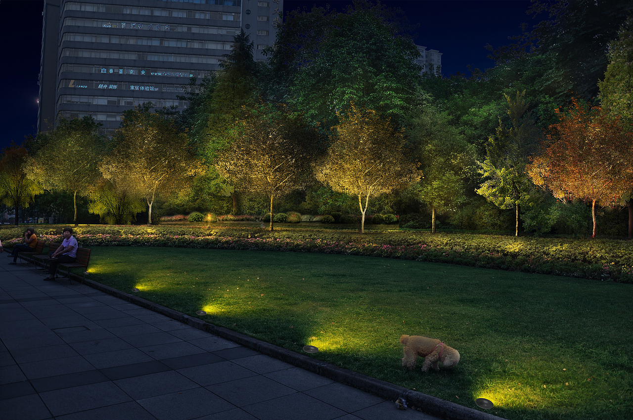 室外景观和建筑照明