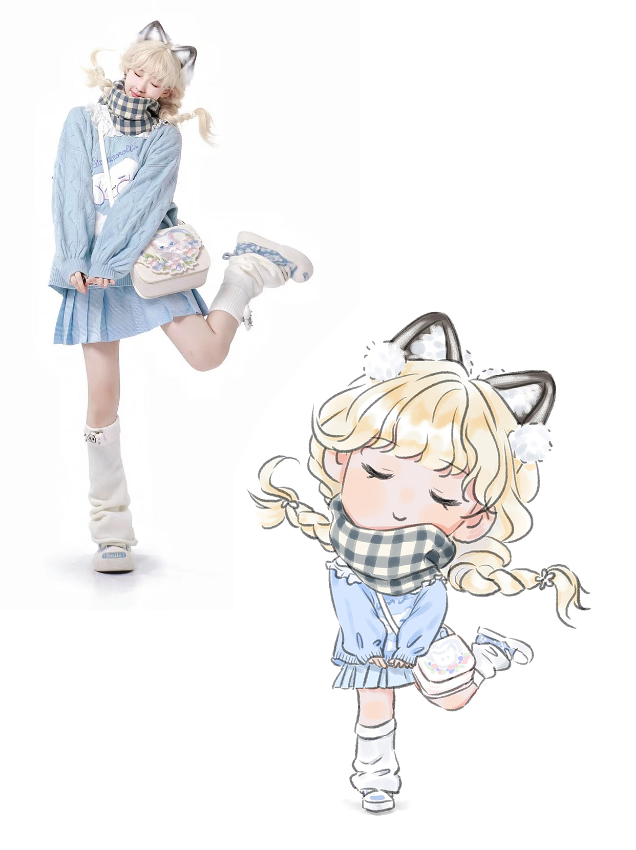 Q版人物打卡合集（图ZMzU4NTA5NDUy） - 创作习作 - 站酷设计师耀耀吃吃原创素材 - 站酷ZCOOL