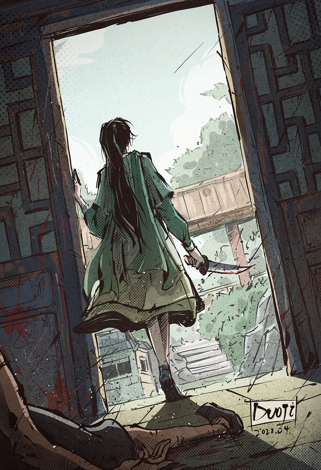 《幻极》（图ZMjk5NzU2MDA0） - 单幅漫画 - 站酷设计师多吉虫梦原创素材 - 站酷ZCOOL