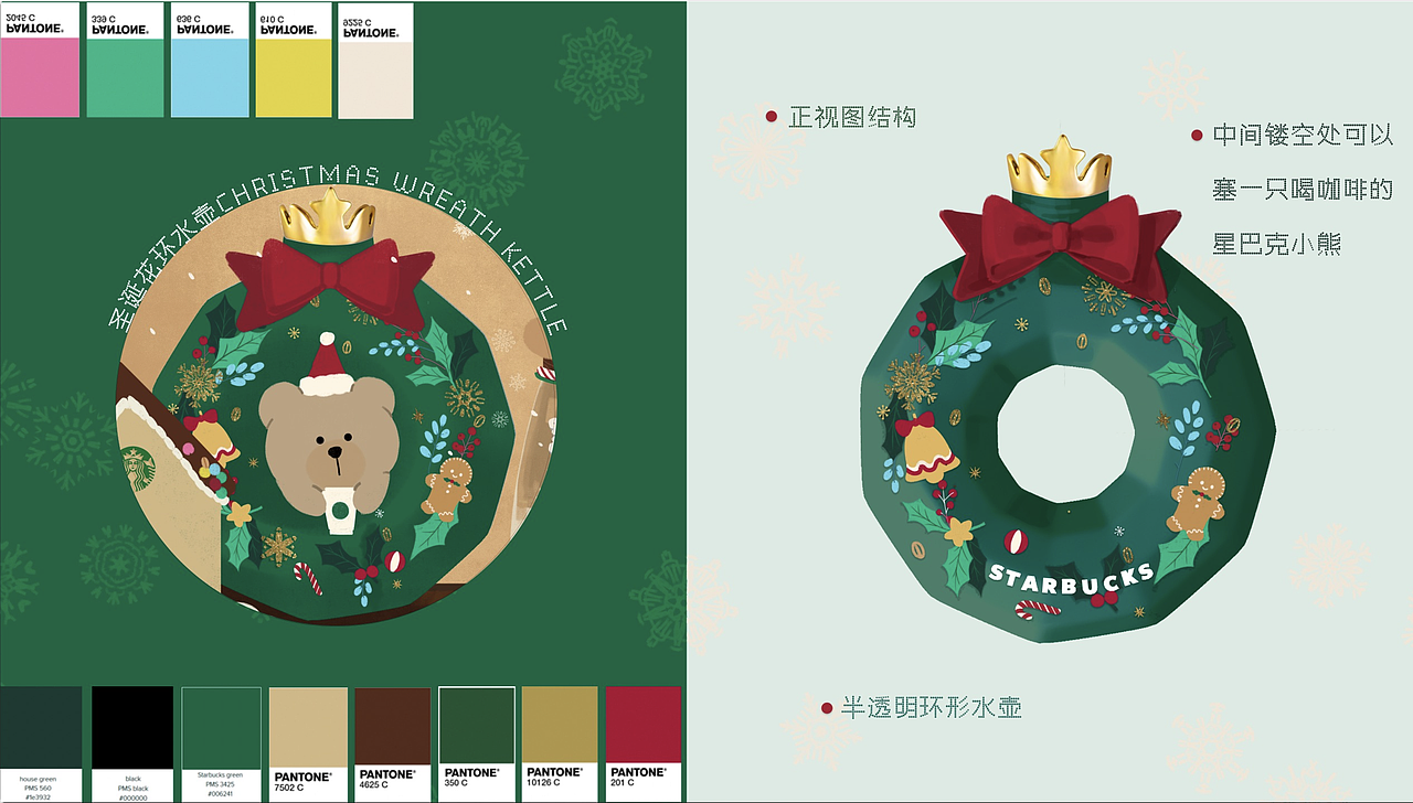 圣诞主题水杯设计（图ZMjk5OTE5NDMy） - 生活用品 - 站酷设计师水杉酱原创素材 - 站酷ZCOOL