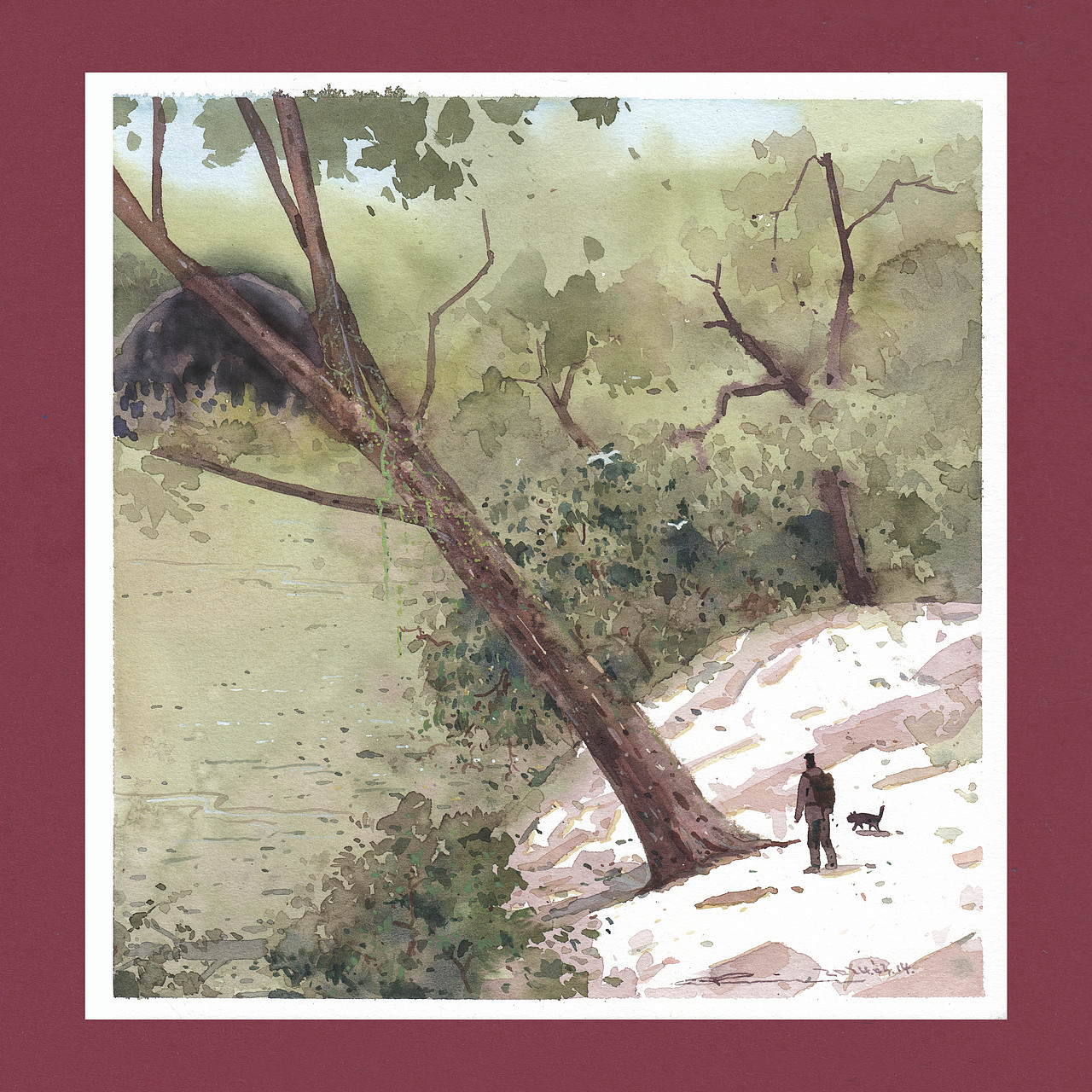 我的第56-58本画本-一人一狗的生活游记