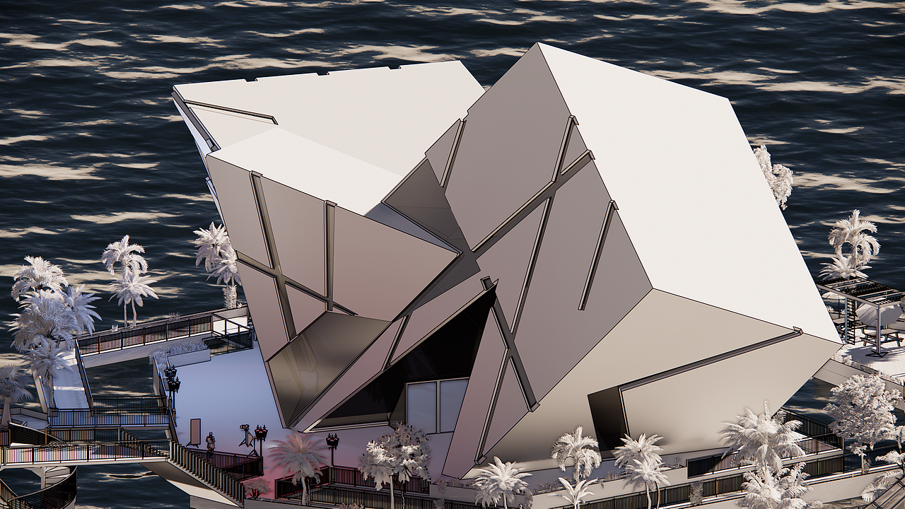 #2022青春答卷#“游牧浮栖”疍家特色渔排（图ZMzA2MDY1MDU2） - 景观设计 - 站酷设计师三亚学院艺术学院原创素材 - 站酷ZCOOL