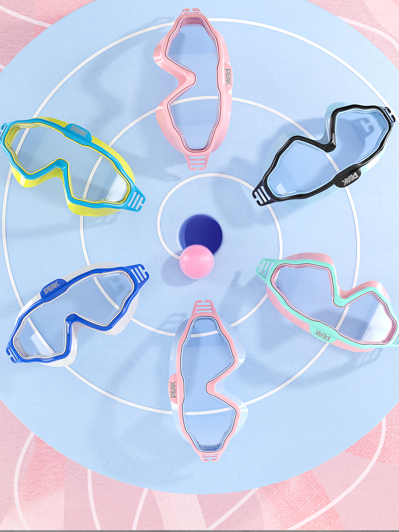 产品动画-匹克儿童泳镜Ⅱ