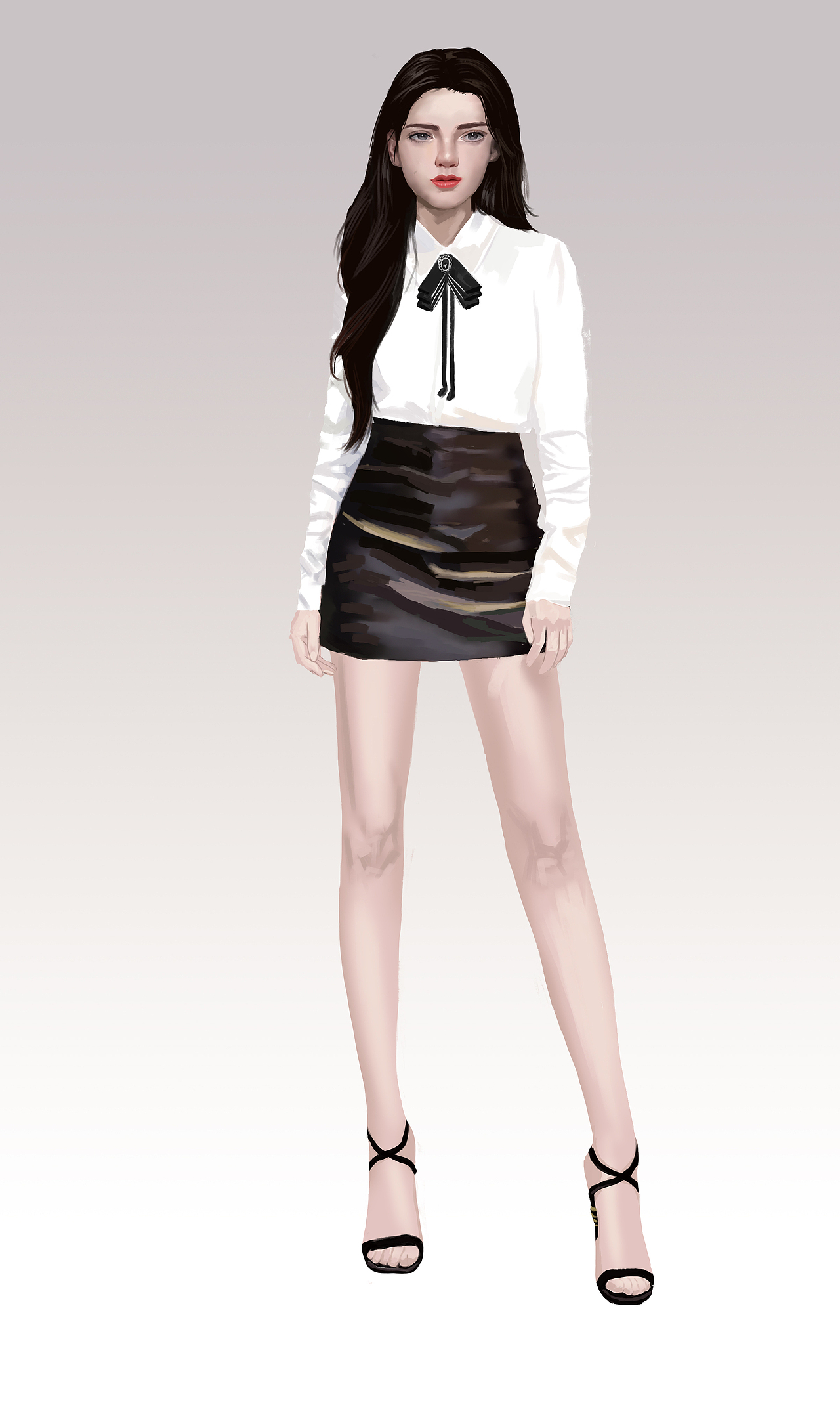 【原创3】 学院风女孩 全身练习