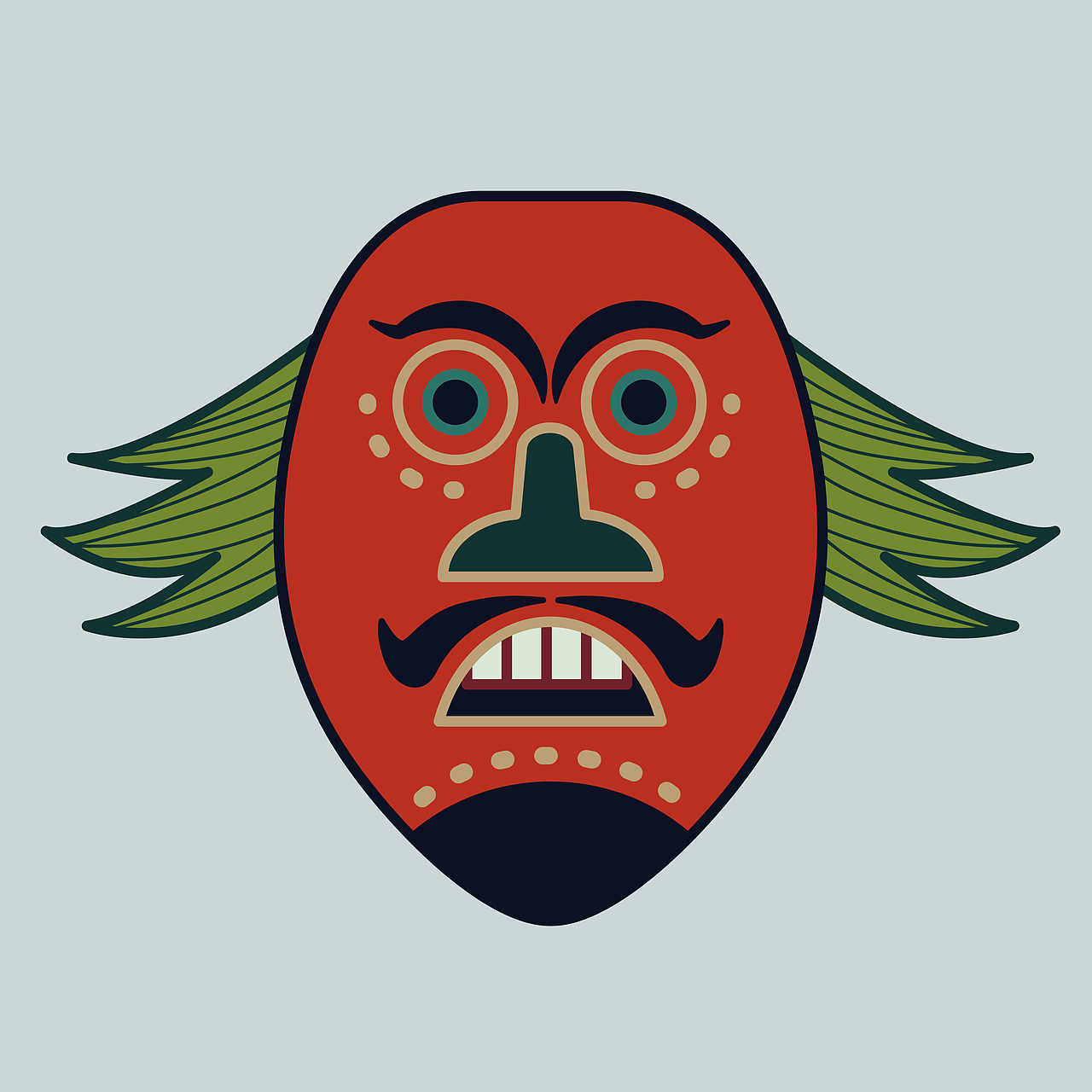 一些面具子（图ZMzUxOTA4OTU2） - 商业插画 - 站酷设计师LDQMLZMM原创素材 - 站酷ZCOOL