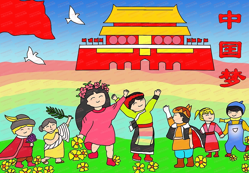 中小学生电脑绘画作品创作制作