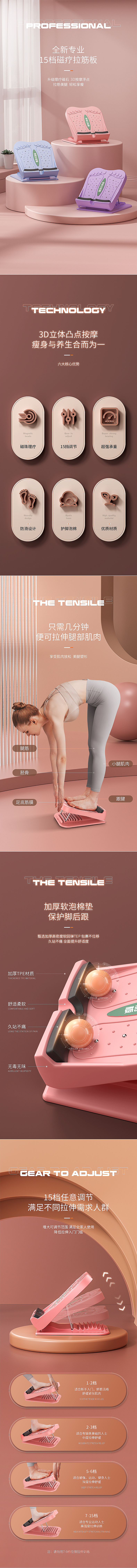 电商详情页 / 拉筋板（图ZMzEwNzAzMjEy） - 电商 - 站酷设计师Kin辉原创素材 - 站酷ZCOOL