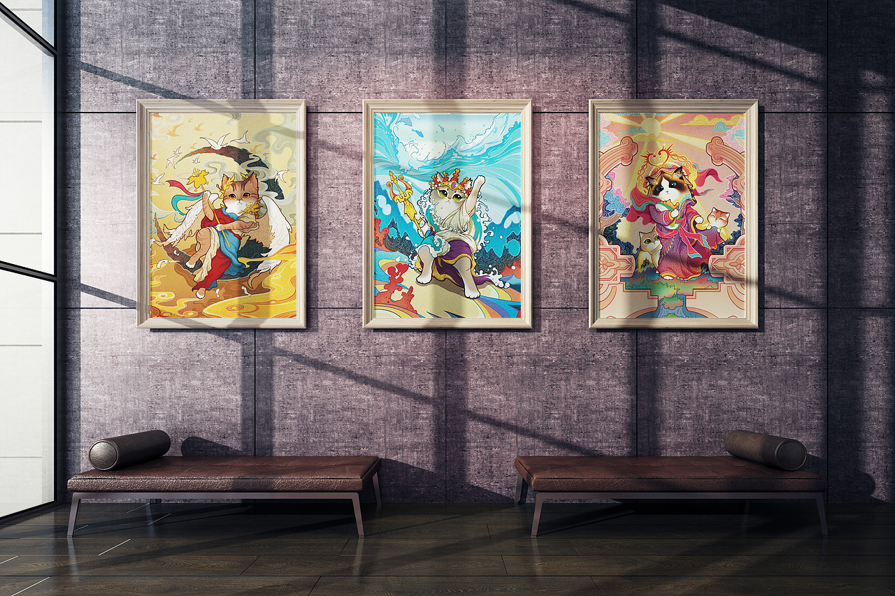 奶思猫粮插画包装（图ZMzE0NzkxMDQw） - 包装 - 站酷设计师设计师Ayuta原创素材 - 站酷ZCOOL