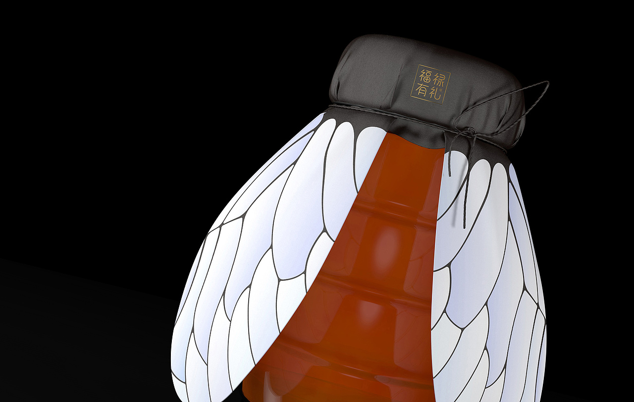 福禄有礼 i 仿生蜂蜜包装设计